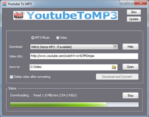 YouTube To MP3 Converter 4.0